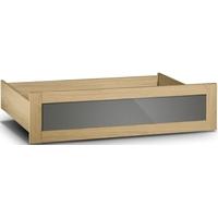 julian bowen strada light oak underbed drawer