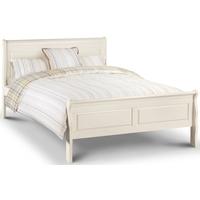 julian bowen amelia white sleigh bed