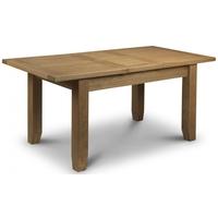 julian bowen astoria oak dining table extending