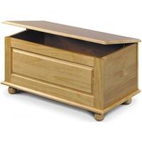 Julian Bowen Pickwick Pine Blanket Box