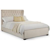 julian bowen geneva 4ft 6in double winged headboard bed