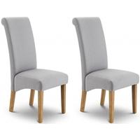 julian bowen rio scrollback dining chair pair