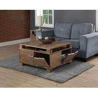 jual solid wood coffee table sw202