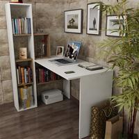 Juliet Desk, White/Brown