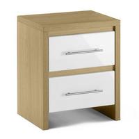 julian bowen stockholm 2 drawer bedside