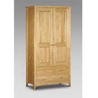 Julian Bowen Kendal 2 Door 3 Drawer Combi Wardrobe