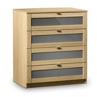 Julian Bowen Strada 4 Drawer Chest