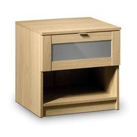 julian bowen strada 1 drawer bedside