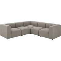 Juno 5 Seater Corner Sofa, Manhattan Grey