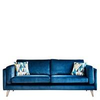 Juni Extra Large Sofa, Choice Of Velvet