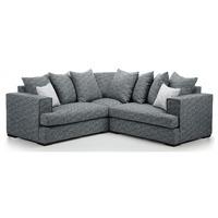 Julien Large Scatter Back Corner Sofa Charcoal