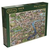 jumbo games falcon de luxe map of london jigsaw puzzle 1000 piece