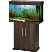 juwel rio 125 aquarium and cabinet dark wood