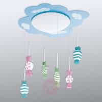 Junior 3  a ceiling light with sweets