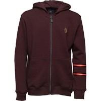 Junior Luke Easto Zip Through Hoody Shiraz