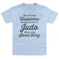 Judo Happiness Kid\'s T Shirt