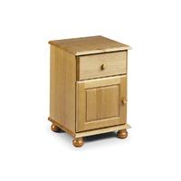 julian bowen pickwick 1 drawer 1 door bedside