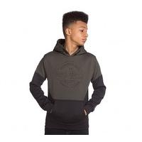 Junior Devol Poly Panel Large Logo Hooded Top