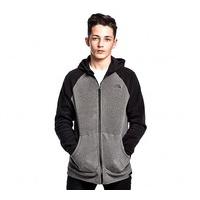 junior glacier full zip hooded top