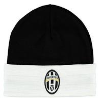 Juventus 3 Stripe Woolie Hat Black