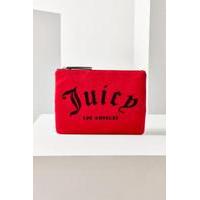 Juicy Couture Velvet Pouch, RED