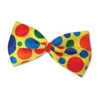 Jumbo Spotty Clown Bow Tie