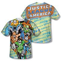 Justice League - Follow The Leader (Front/Back Print)