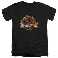 Jurassic Park - Something Has Survived V-Neck