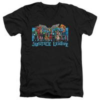 Justice League - League Lineup V-Neck
