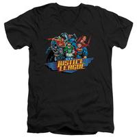 Justice League - Ready To Fight V-Neck
