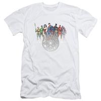 Justice League - Circle Crest (slim fit)