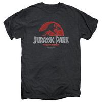 jurassic park faded logo premium
