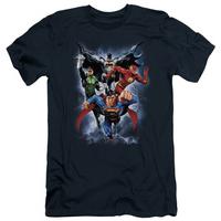 justice league the coming storm slim fit