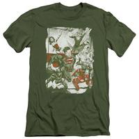 Justice League - Green And Red (slim fit)