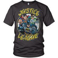 Justice League Team - Retro T Shirt