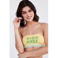 juicy couture for uo cotton bandeau bra white