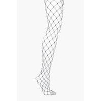 jumbo scale fishnet tights black