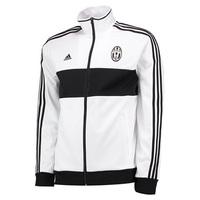 Juventus 3 Stripe Track Top - White, White