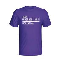 juan cuardado fiorentina squad t shirt purple