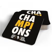 Juventus Champions League Winners Coaster (Black)