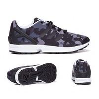 junior zx flux print trainer