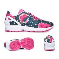 junior zx flux print trainer