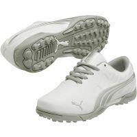 Junior Bio Fusion Golf Shoes - White/Silver