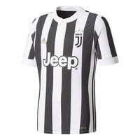 Juventus Home Shirt 2017-18 - Kids, Black/White