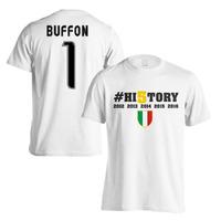 Juventus History Winners T-Shirt (Buffon 1) - White