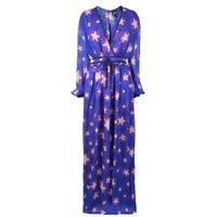 JUST CAVALLI Star Print Maxi Dress