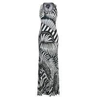 JUST CAVALLI Zebra Print Maxi Dress