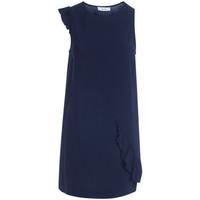 Jucca dark blue sleeveless dress with rouges women\'s Dress in blue