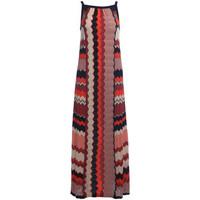 jucca multicolor long dress womens long dress in multicolour