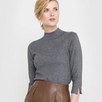 Jumper with 3/4-Length Sleeves